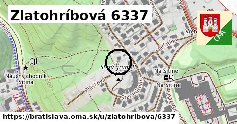 Zlatohríbová 6337, Bratislava