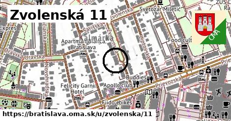 Zvolenská 11, Bratislava