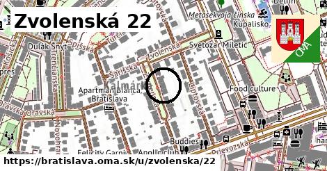 Zvolenská 22, Bratislava