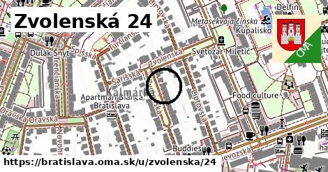 Zvolenská 24, Bratislava