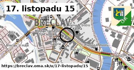 17. listopadu 15, Břeclav