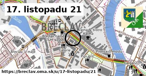 17. listopadu 21, Břeclav