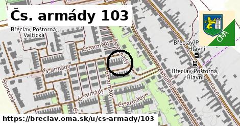 Čs. armády 103, Břeclav