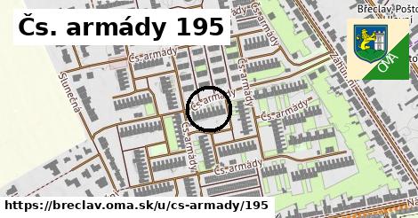 Čs. armády 195, Břeclav