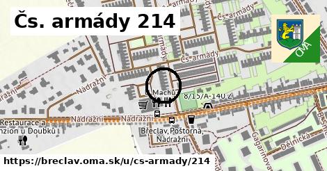 Čs. armády 214, Břeclav