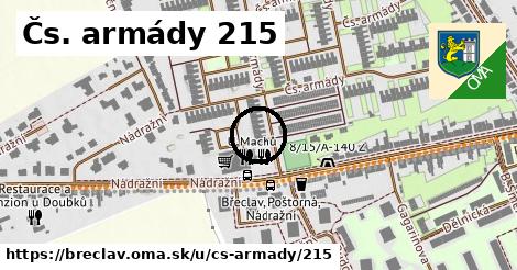 Čs. armády 215, Břeclav