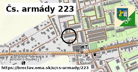 Čs. armády 223, Břeclav