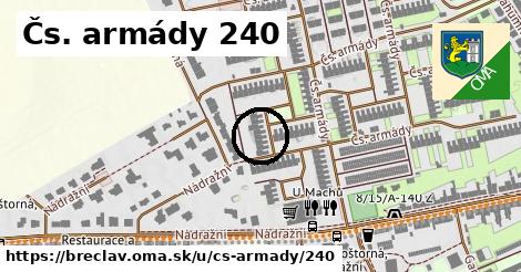 Čs. armády 240, Břeclav