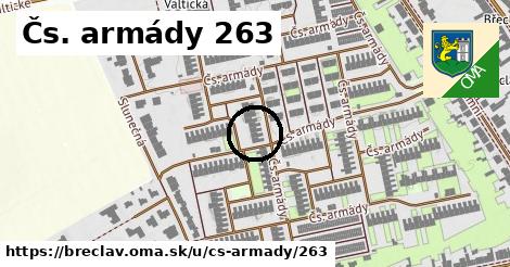 Čs. armády 263, Břeclav