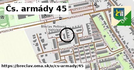 Čs. armády 45, Břeclav