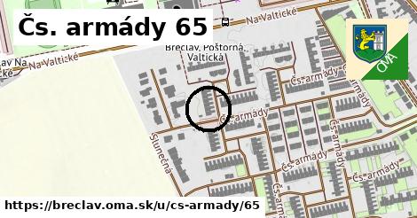 Čs. armády 65, Břeclav