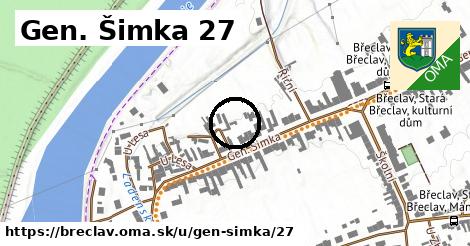 Gen. Šimka 27, Břeclav