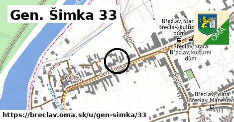 Gen. Šimka 33, Břeclav
