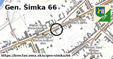 Gen. Šimka 66, Břeclav