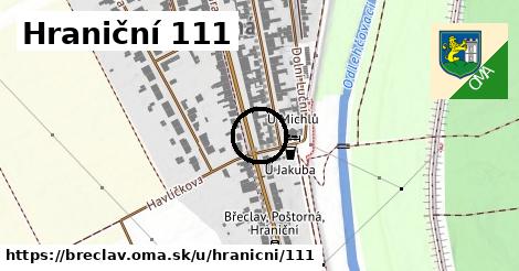 Hraniční 111, Břeclav