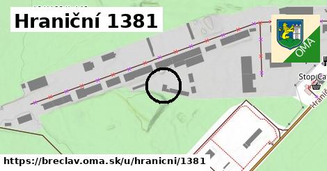 Hraniční 1381, Břeclav