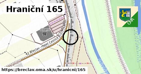 Hraniční 165, Břeclav