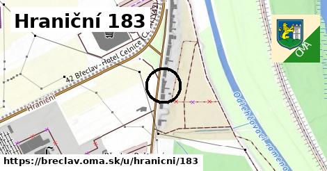 Hraniční 183, Břeclav