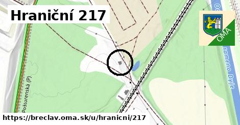 Hraniční 217, Břeclav