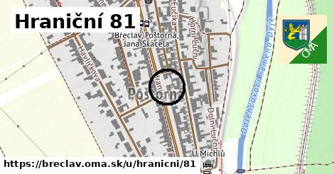 Hraniční 81, Břeclav