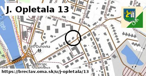 J. Opletala 13, Břeclav