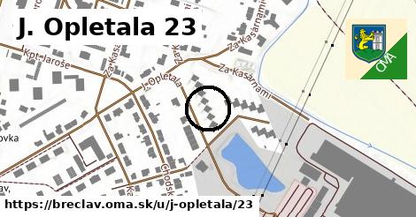 J. Opletala 23, Břeclav