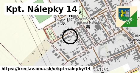 Kpt. Nálepky 14, Břeclav