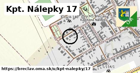 Kpt. Nálepky 17, Břeclav