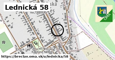 Lednická 58, Břeclav