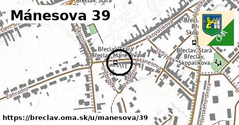 Mánesova 39, Břeclav