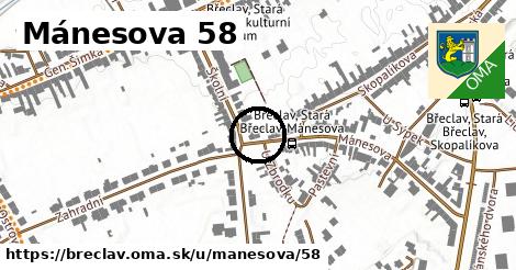 Mánesova 58, Břeclav
