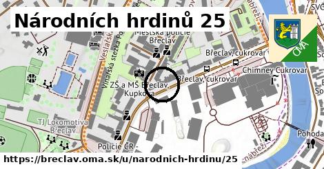 Národních hrdinů 25, Břeclav