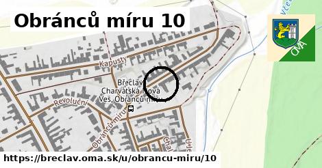 Obránců míru 10, Břeclav