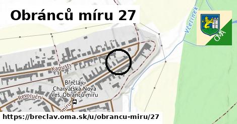 Obránců míru 27, Břeclav