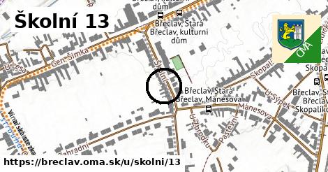 Školní 13, Břeclav