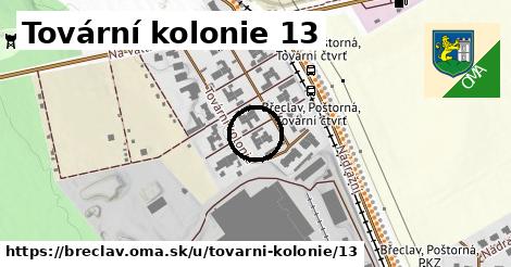 Tovární kolonie 13, Břeclav
