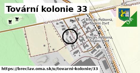 Tovární kolonie 33, Břeclav