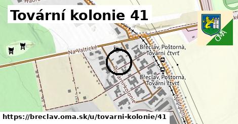Tovární kolonie 41, Břeclav