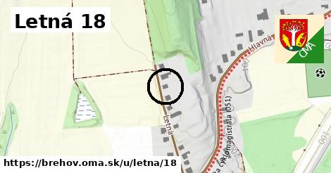 Letná 18, Brehov