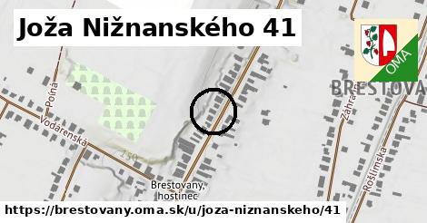 Joža Nižnanského 41, Brestovany
