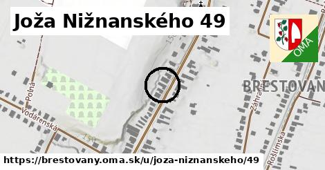 Joža Nižnanského 49, Brestovany
