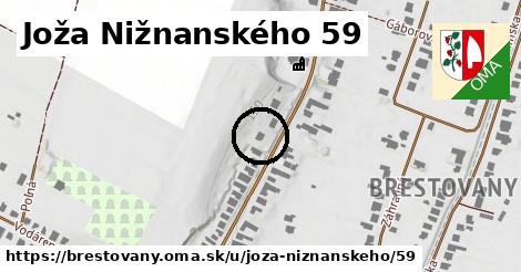 Joža Nižnanského 59, Brestovany