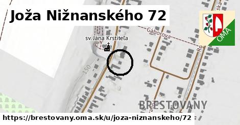 Joža Nižnanského 72, Brestovany