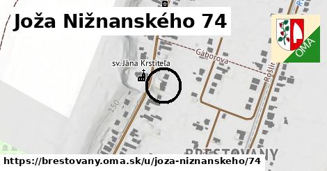 Joža Nižnanského 74, Brestovany