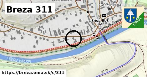 Breza <span class="supisne">311</span>