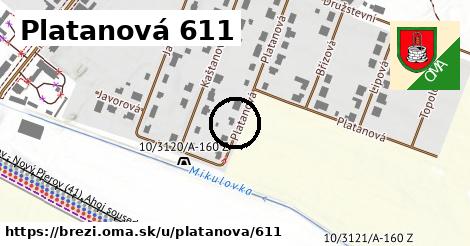 Platanová 611, Březí