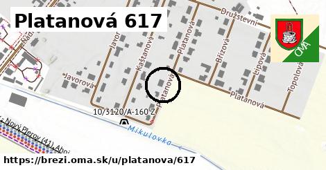 Platanová 617, Březí