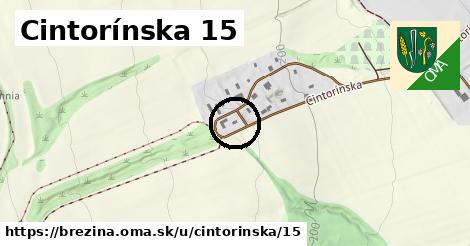 Cintorínska 15, Brezina