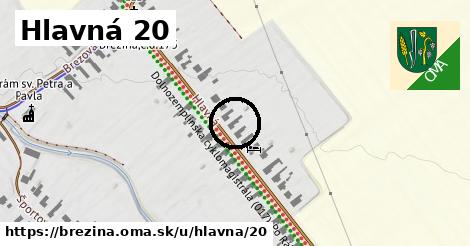 Hlavná 20, Brezina