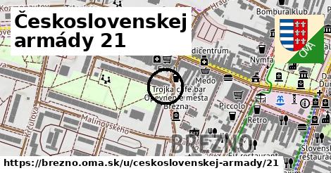 Československej armády 21, Brezno